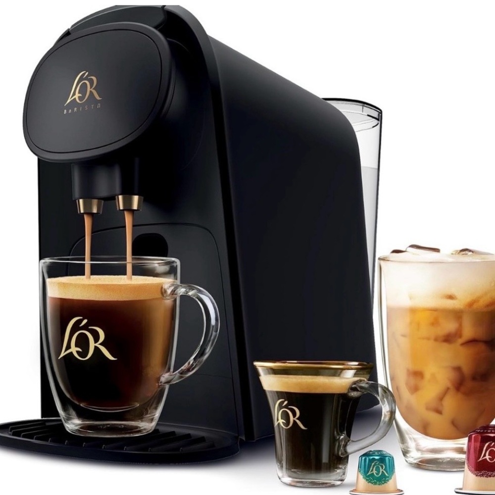 Black Coffee Machine